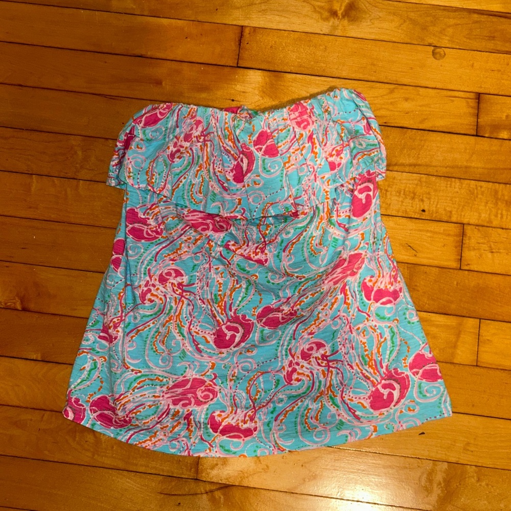 Lilly Pulitzer Cotton Strapless top